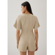 Davine Twist Front Cut Out Romper