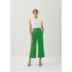 Vietta Textured Straight Leg Pants