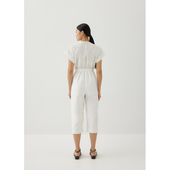 Lysle Ladder Trim Straight Leg Jumpsuit