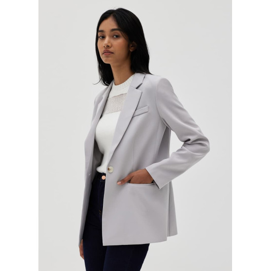 Haidyn Notch Lapel Relaxed Blazer