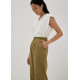 Nida Linen Straight Leg Pants