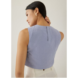 Rivka Loose Shell Crop Top