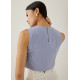 Rivka Loose Shell Crop Top