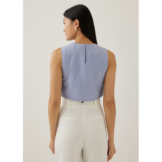 Rivka Loose Shell Crop Top