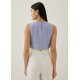 Rivka Loose Shell Crop Top