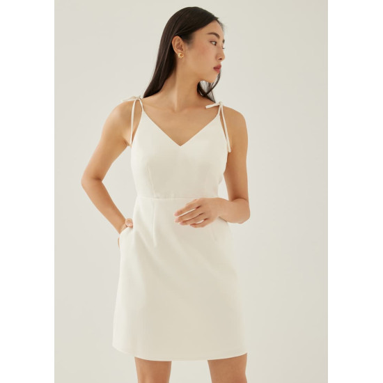 Jovene Padded Low Back Mini Dress