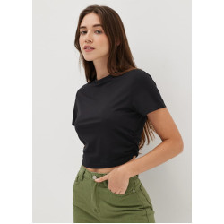 Liora Jersey Crop Tee