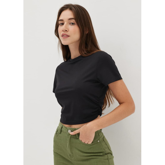 Liora Jersey Crop Tee