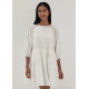 Beatriz Broderie Puff Sleeve Dress