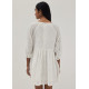 Beatriz Broderie Puff Sleeve Dress