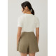 Dessa Linen Twist Front Skort