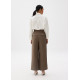 Viscose Tailored Straight Leg Pants