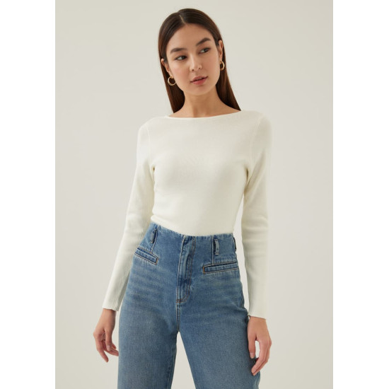 Evita Fitted Knit Top