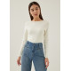 Evita Fitted Knit Top