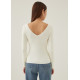 Evita Fitted Knit Top