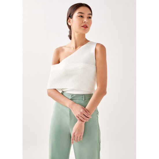 Sofena Asymmetrical Knit Top