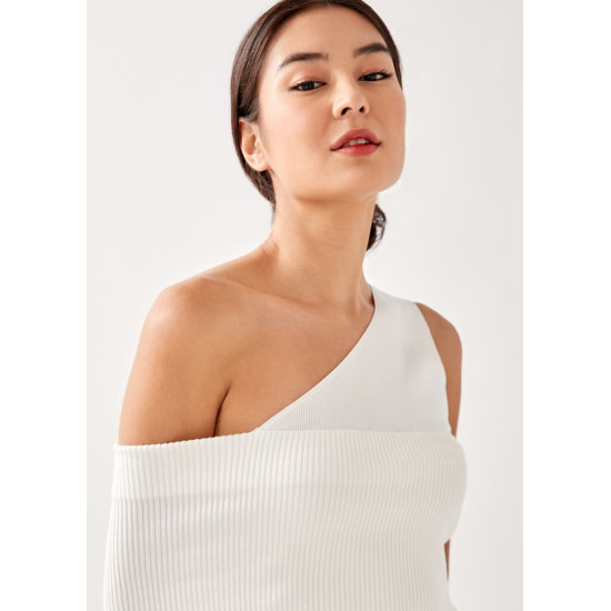 Sofena Asymmetrical Knit Top