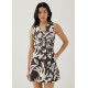 Lupita Wrap Dress in Tropical Breeze