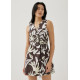 Lupita Wrap Dress in Tropical Breeze