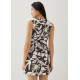 Lupita Wrap Dress in Tropical Breeze