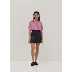 Jessica Faux Leather Mini Skirt