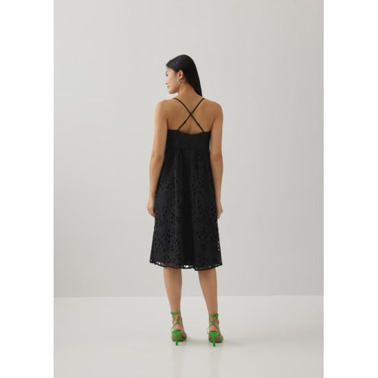 Marcy Crochet Cross Back Dress