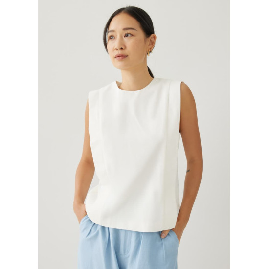 Fenti Linen Shell Top