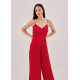 Sabine Pleat Wide Leg Jumpsuit