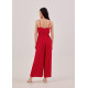 Sabine Pleat Wide Leg Jumpsuit