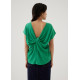 Danara Twist Back Shell Top