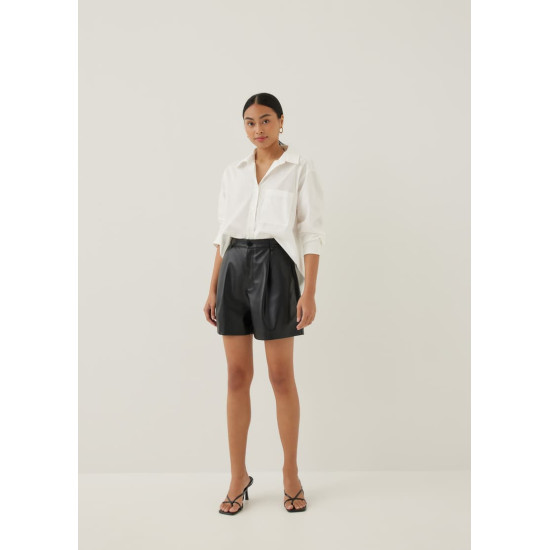 Paula Pleather A-line Shorts