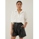 Paula Pleather A-line Shorts