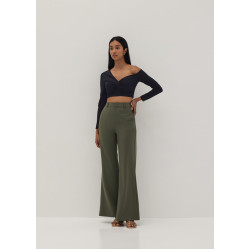 Dakota Padded Asymmetric Off Shoulder Top