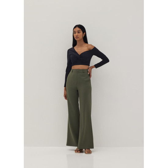 Dakota Padded Asymmetric Off Shoulder Top