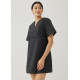 Vienne Cotton Ladder Trim Shift Dress