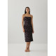 Laura Jacquard Column Dress