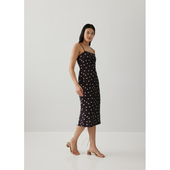 Laura Jacquard Column Dress