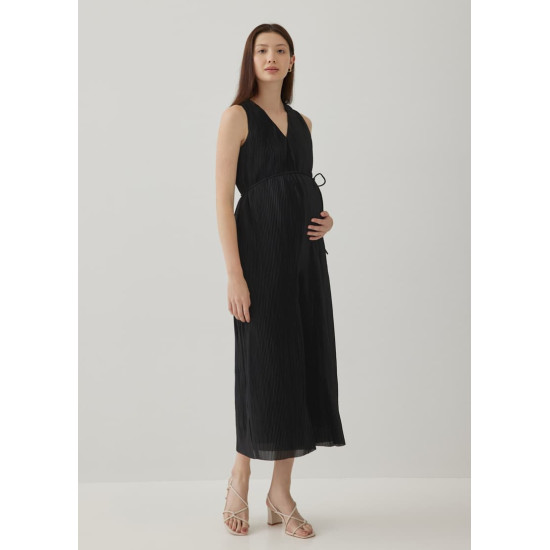 Nalla Straight Pleat Jumpsuit