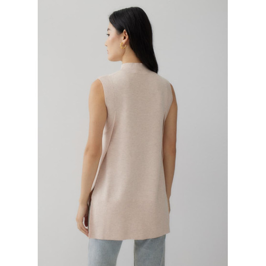 Melinda High Neck Knit Tank Top