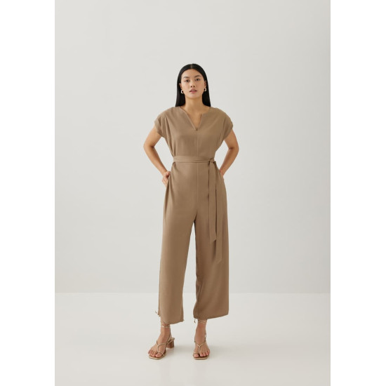 Bambi Relaxed Pleat Jumpsuit