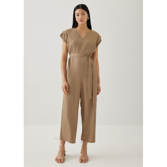 Bambi Relaxed Pleat Jumpsuit