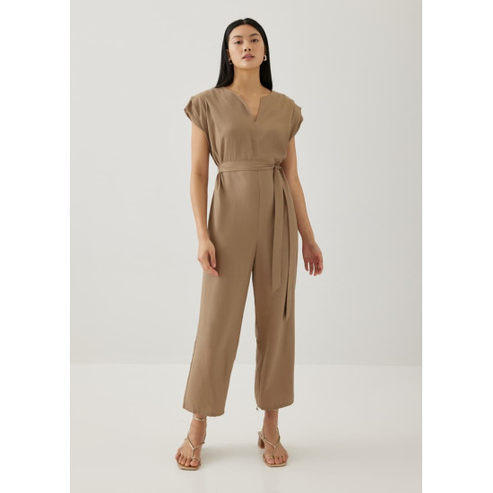 Bambi Relaxed Pleat Jumpsuit