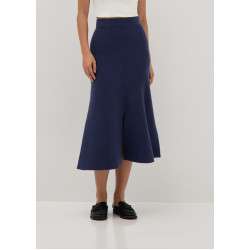 Alaska Elastic Knit Midi Skirt