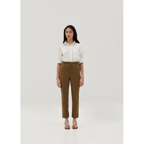 Varina Fitted Straight Leg Pants