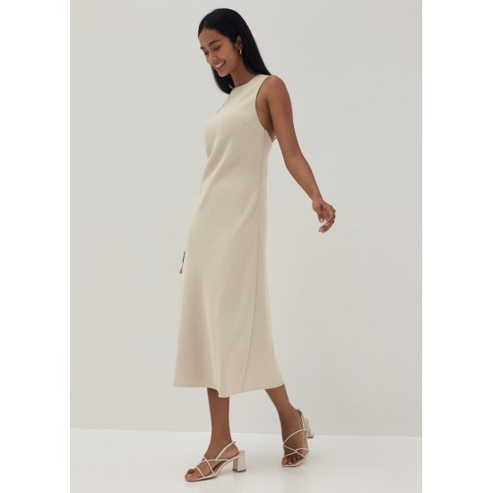 Talulah Padded Mesh Midi Dress