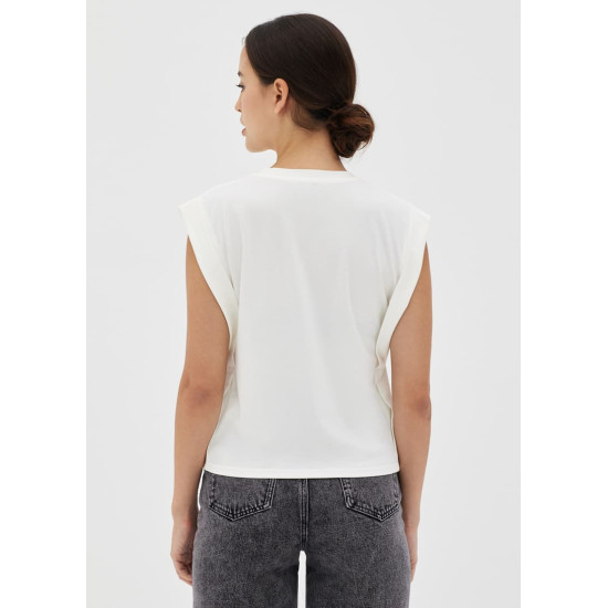 Kandice Cuffed Sleeve Top