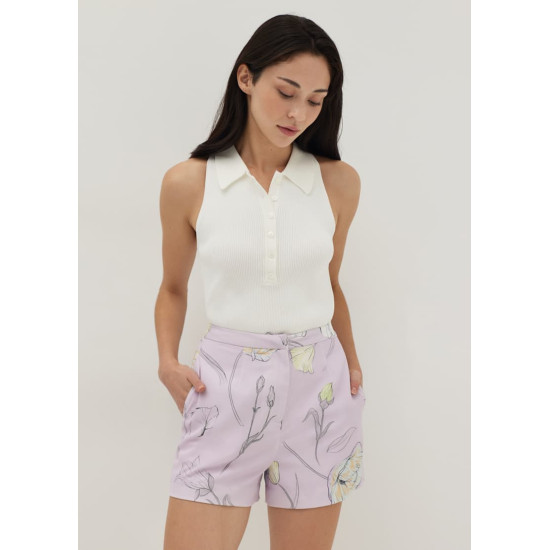 Gloria A-line Shorts in Gentle Awakening