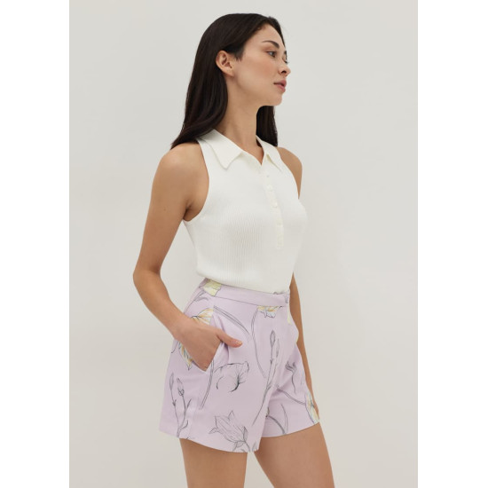 Gloria A-line Shorts in Gentle Awakening