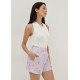 Gloria A-line Shorts in Gentle Awakening