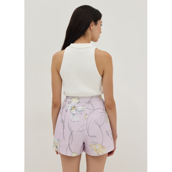 Gloria A-line Shorts in Gentle Awakening